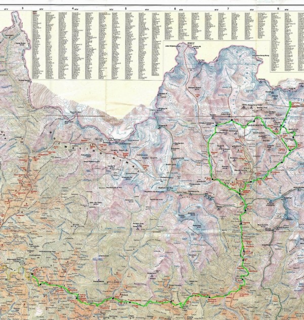 Канченджанга (Гималаи) - фото горы, высота, легенды, карта